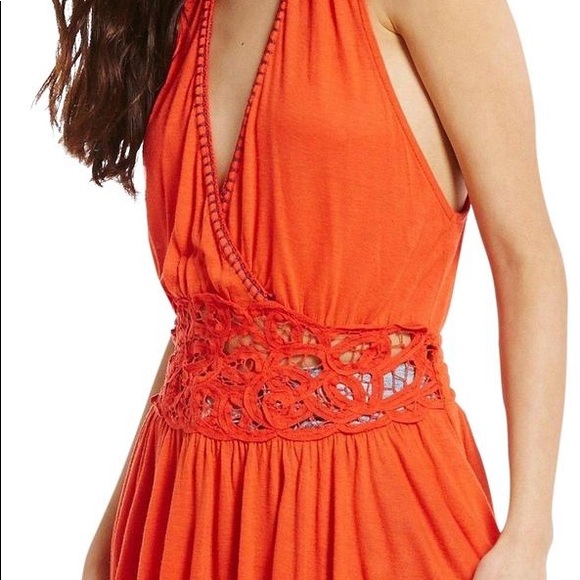 FreePeople Megan Embroidered Crochet Waist Tank - Picture 2 of 6